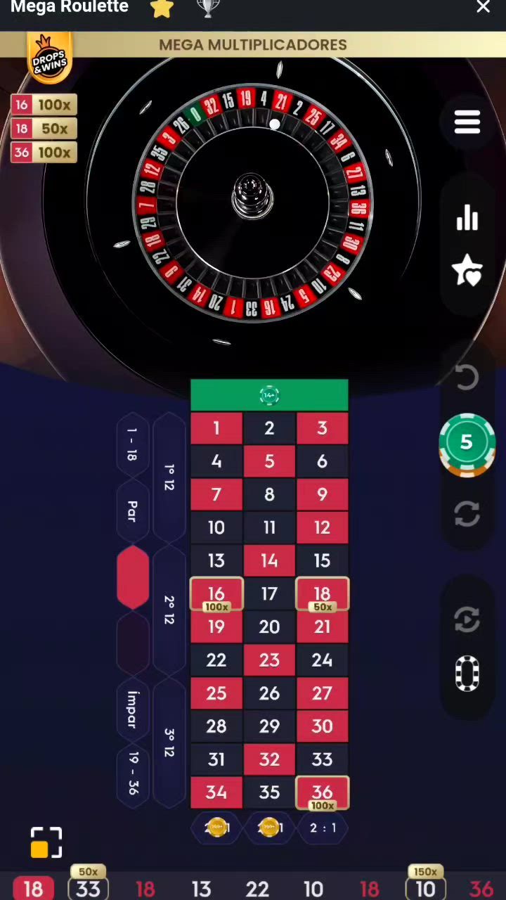 20p Roulette game